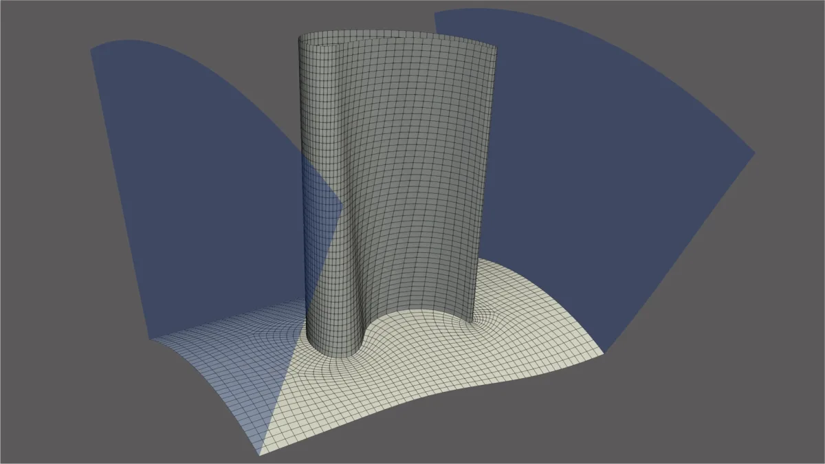 Turbine blade pop up