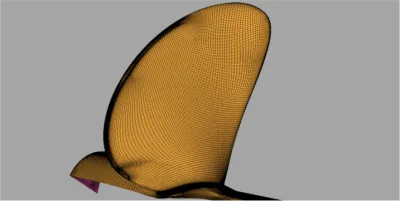 Ship propeller blade curvature and geometry