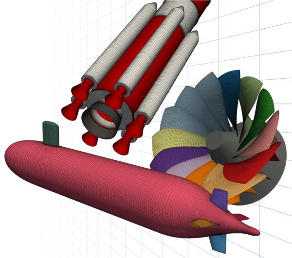 GridPro Structured meshes mob
