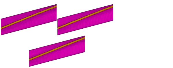 Axial coarsening desk