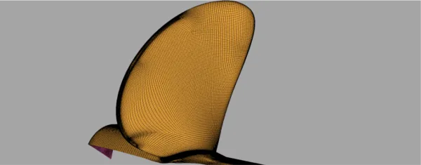 Ship propeller blade curvature and geometry