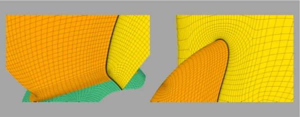 Boundary layer padding for a marine propeller