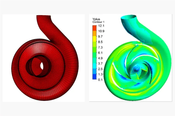 Meshing Leakage Paths for Better Pump Vibration Predictions with Grid Pro