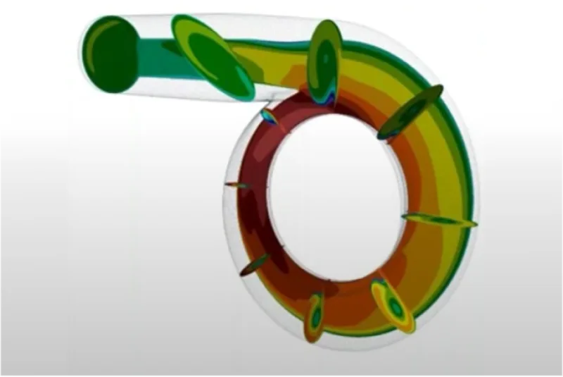 Volute cfd