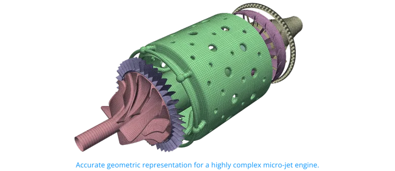 Micro jet engine