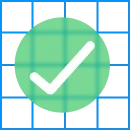 Advantages structured icon 1